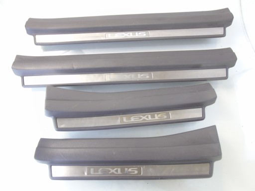Молдинг порогов молдинги накладки lexu ls430 комплект , фото