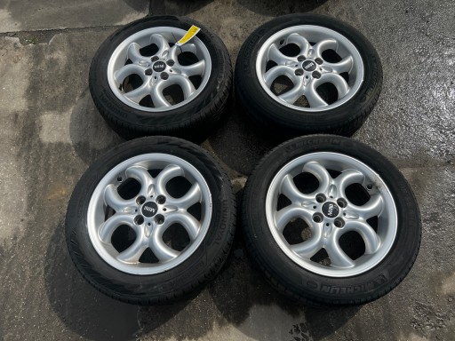 Колеса диски летние шины mini cooper r55 r56 r57 r58 r59 195/55 r16 , фото