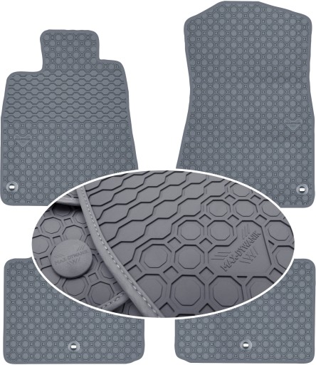 Коврики коврик резиновые 4 el. , фото