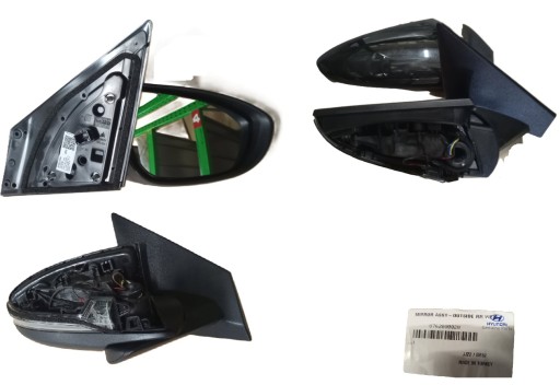 Hyundai i20 bayon зеркало снаружи правое oe 87620q0020 , фото