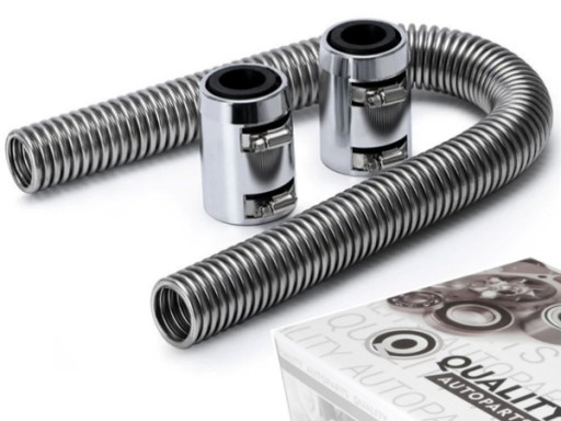 Шланг waz трубка путрубок радіатора intercoolera 30cm універсальна зєднання , фото