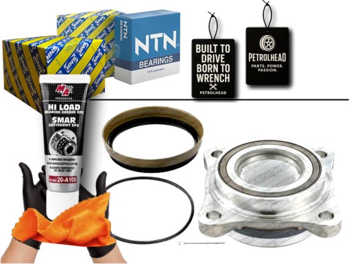 Набор подшипники колеса z ступица lexu gx toyota hilux #petrolhead pro kit , фото