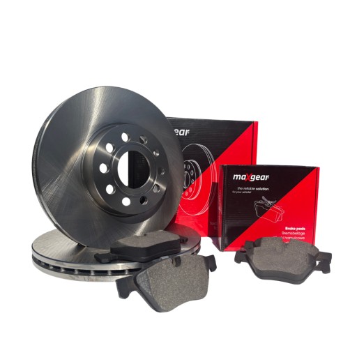 2× maxgear диск тормозной lexu переднее rx 04- maxgea тормозные колодки toyota lexus rx300 03- , фото