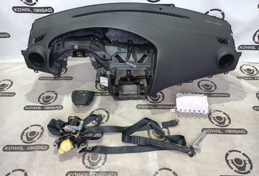 Mazda 3 iii bl 2010 торпедо консоль подушка безопасности подушка безопасности ремень безопасности оригинальный материал , фото