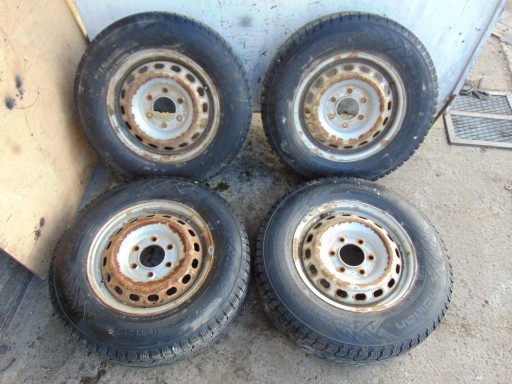 Диски зимние шины колеса hyundai h1 ii 2007- 205/75r16c 2018 год et50 , фото