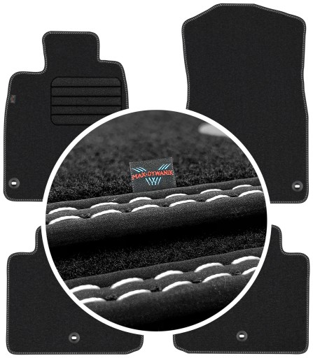 Коврики коврик велюр 4 el. , фото