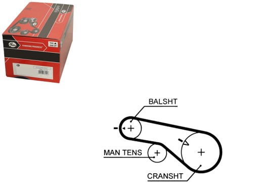 Gates ремень грм hyundai h-1 / starex santa fe , фото