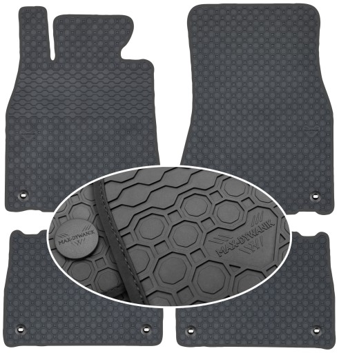 Коврики коврик резиновые 4 el. , фото