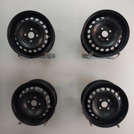 4× диск стальной hyundai oe i10 getz rio 5.5 x 14 4x100 et 47 , фото