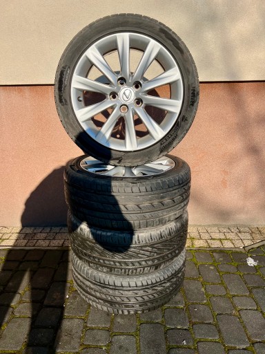 Lexu is 300 is 300h alu диски 17 cal шины новые tpms оригинальный lexus lato , фото