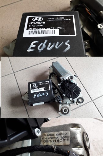 Hyundai equus модуль двигатель крышки , фото