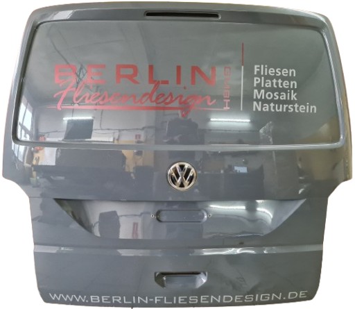 Vw t6 кришка багажника задній 7e0827105c , фото