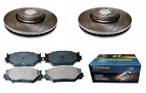 Тормозной диск колодки mercedes c w204 переднее 288mm , фото