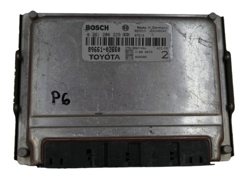 Блок управления toyota corolla 89661-02660 0261206229 , фото