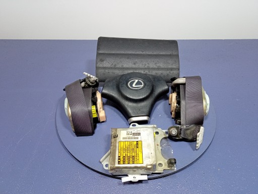 Lexu is i is200 is300 комплект подушек подушка безопасности ремень безопасности 99-05 , фото