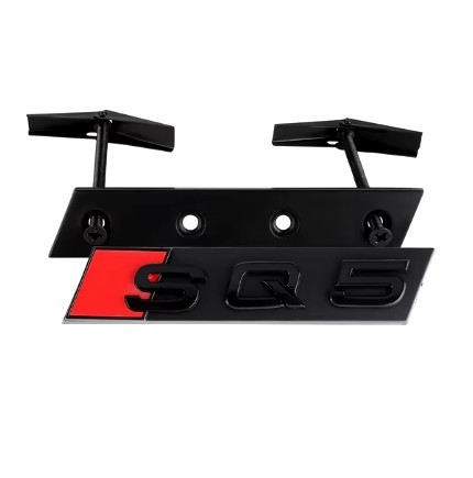 Емблема audi значок кришка задній чорний блиск 8r08537352zz q5 8r fy sq5 , фото