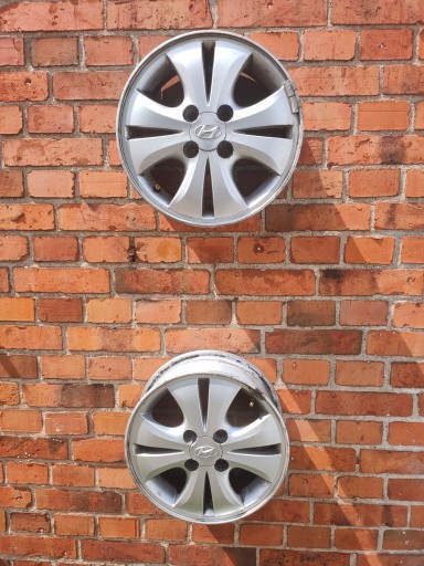 4× диск алюминеевая hyundai oe i10 5.0 x 14 4x100 , фото