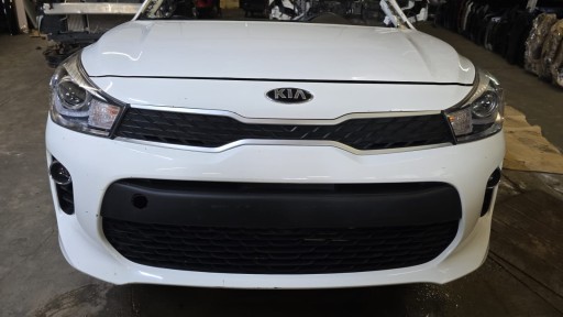 Перед комплект бампер капот телевизор с радиатором kia rio iv 1.0 t-gdi 17-23r 5d цвет beg , фото