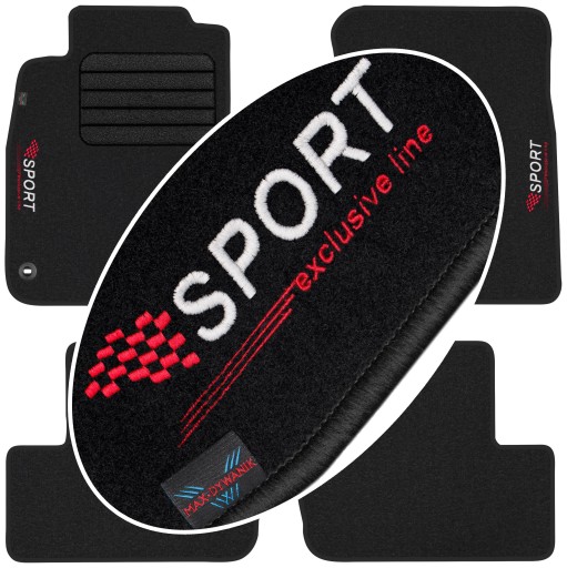 Коврики коврик велюр 4 el. , фото