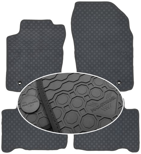 Коврики коврик резиновые 4 el. , фото