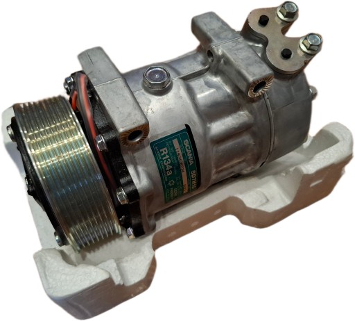 Scania s r компрессор климатизации 0570893 sd7h15 r134a sanden оригинальный новая , фото