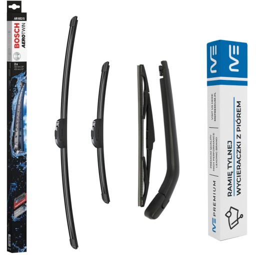 Дворников bosch переднее 650 mm 400 mm , фото