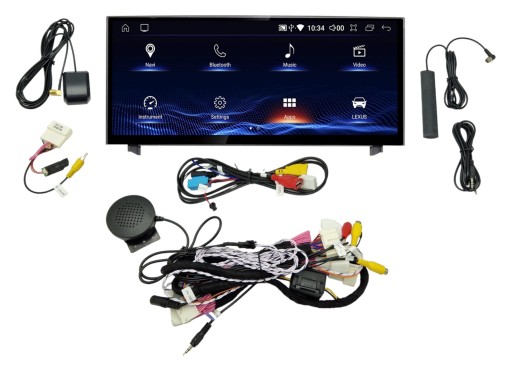 Радио навигация gps lexu rs 300h 13-17 android , фото