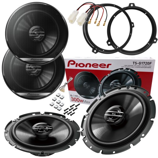 Піонер ts-g1720f колонки автомобільні 16 5cm 165mm 2 решітки 4 другие продукти , фото