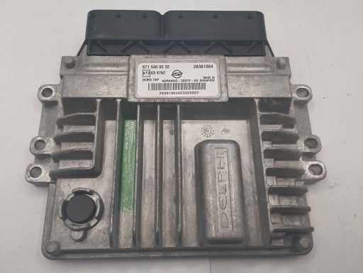 Блок управления мотора компьютер 6715400032 ssangyon korando iii 3 2.0 d e-xdi , фото