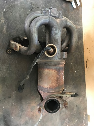 Kia ceed i hyundai i30 g4fa выхлопной коллектор катализатор fd360 , фото