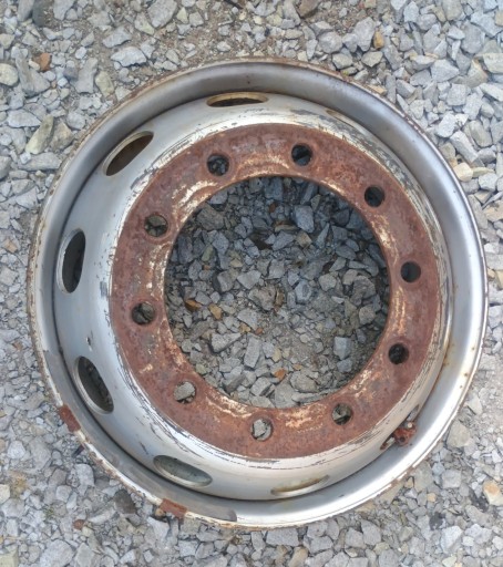 Диск стальной 22 5 x 7.00 daf man scania iveco volvo , фото