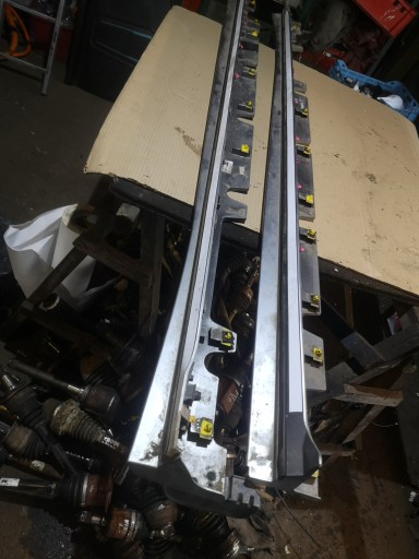 Молдинг порогов порог правое левое hyundai ioniq 5 , фото