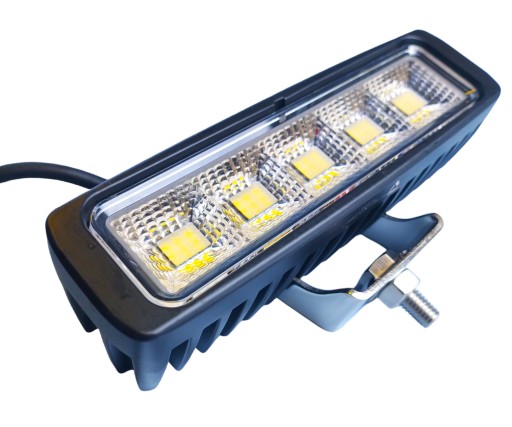 Фара робоча 45 лед світлодіоди osram розсіювання 12-24v прямокутник , фото