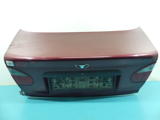 Крышка задний daewo lanos седан 4d бордовый , фото