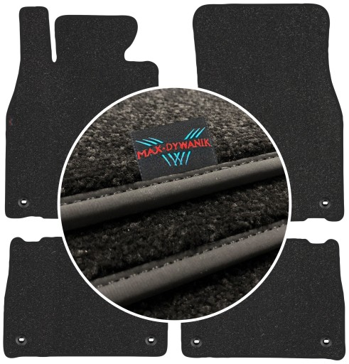 Коврики коврик велюр 4 el. , фото