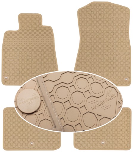 Коврики коврик резиновые 4 el. , фото