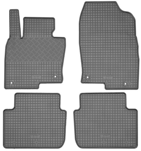 Коврики rigum резиновые 4 el. , фото