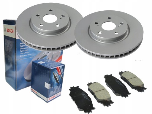 2× bosch диск гальмівний переднє 0986479633 bosc 0 986 494 316 набір гальмівних колодок дискові гальма , фото