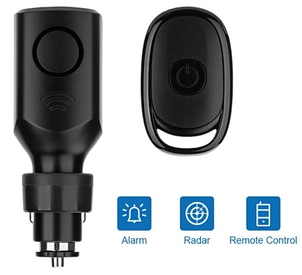 Тривога автомобільного блок 12-24v пульт автобус брезент прицеп camper tir , фото