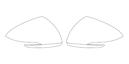 Накладки зеркал хром i30n 2017- , фото