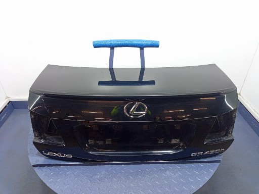 Lexu gs iii mk3 05-08 задняя крышка багажника 212 obsidian черная , фото