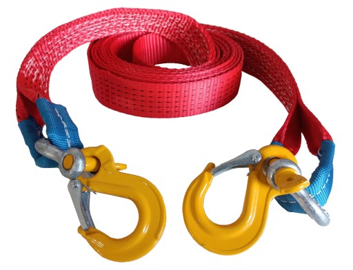 Буксирувальний трос мотузка 15m 7 5t atest польща firma , фото