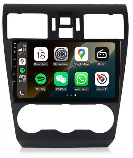 Subaru forester wrx xv 2012-2015 android carplay навигация радио карты , фото