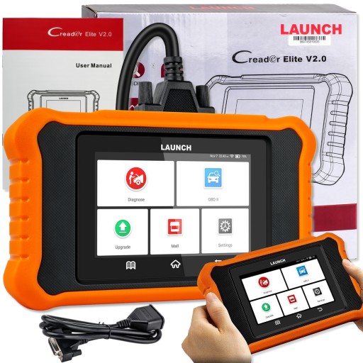 Тестер диагностика запуск creader 2.0 obd z polskim , фото