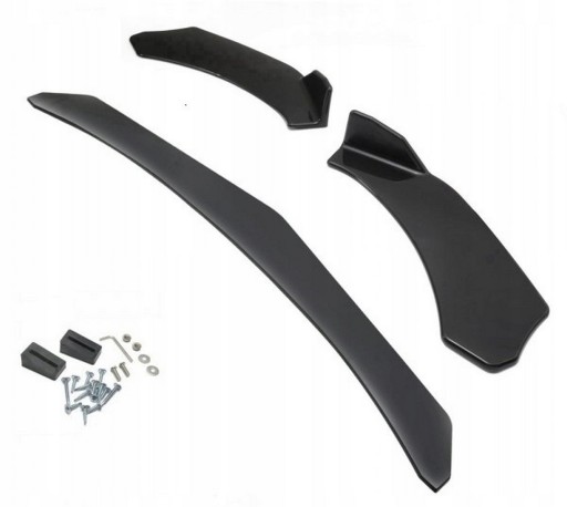 Универсальний разветвители переднего бампера 3cz. , фото