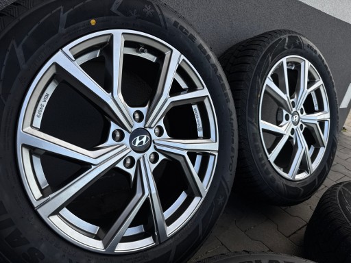 Hyundai tucson iv nx4 колеса зимний 235/55r18 matador диски немецкий платина , фото