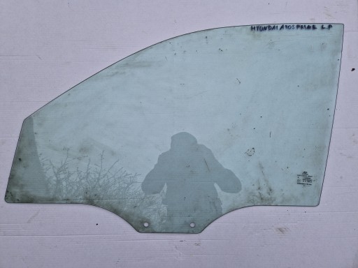 Стекло дверь левое переднее hyundai ato prime , фото