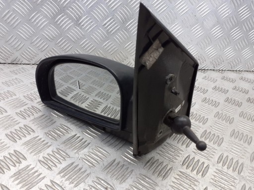 Зеркало левое hyundai получить механичесикие черные европейское , фото