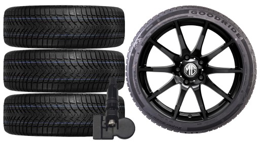 Новые колеса зима mg zs ev zs1;szs1 goodride 215/55r17 tpms , фото