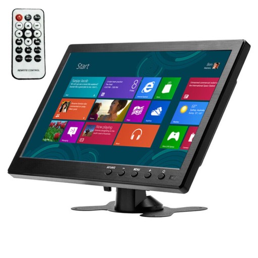 Монітор лед 10 cal hd hdmi автомобільного 12v hdm vga av компютера , фото